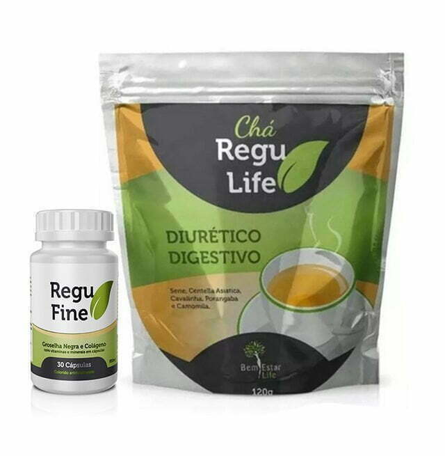O Regu life é um chá detox e diurético que junto com o Regu Fine é líder de vendas para emagrecimento.